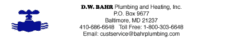 D.W. Bahr Plumbing